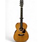 Used Eastman E1OM-DLX Natural Acoustic Electric Guitar