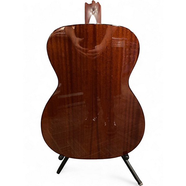 Used Eastman E1OM-DLX Natural Acoustic Electric Guitar