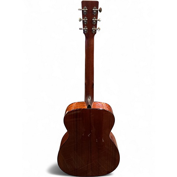 Used Eastman E1OM-DLX Natural Acoustic Electric Guitar