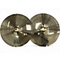 Used Wuhan 14in 457 Heavy Metal Hi Hat Pair Cymbal thumbnail