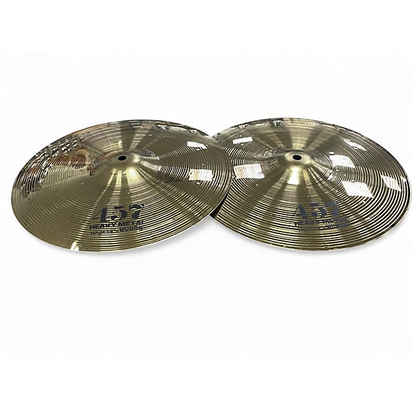 Used Wuhan 14in 457 Heavy Metal Hi Hat Pair Cymbal