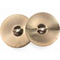 Used Wuhan 14in 457 Heavy Metal Hi Hat Pair Cymbal