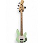 Used Stering STING RAY Emerald Green Electric Bass Guitar