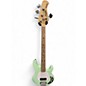 Used Stering STING RAY Emerald Green Electric Bass Guitar