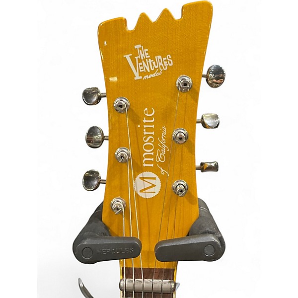 Used Mosrite '64 Reissue Type II Candy Apple Red Metallic Solid Body Electric Guitar