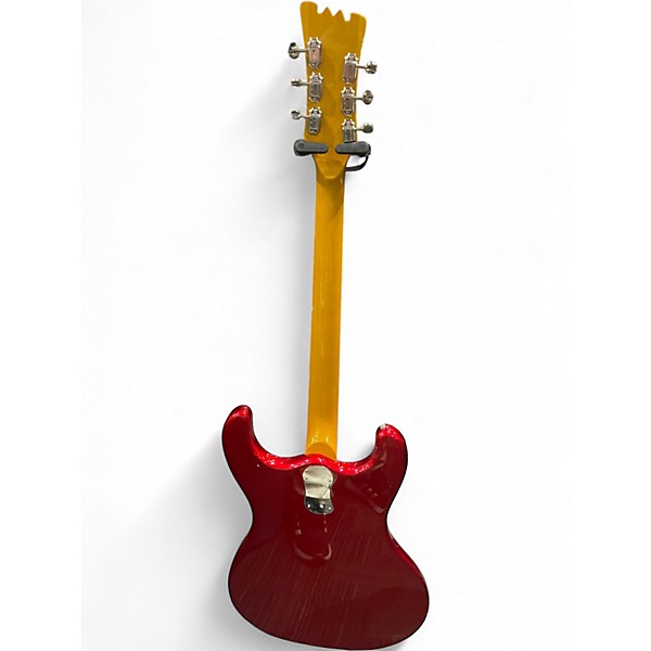 Used Mosrite '64 Reissue Type II Candy Apple Red Metallic Solid Body Electric Guitar