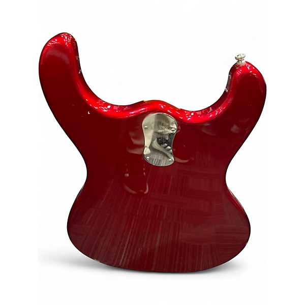 Used Mosrite '64 Reissue Type II Candy Apple Red Metallic Solid Body Electric Guitar