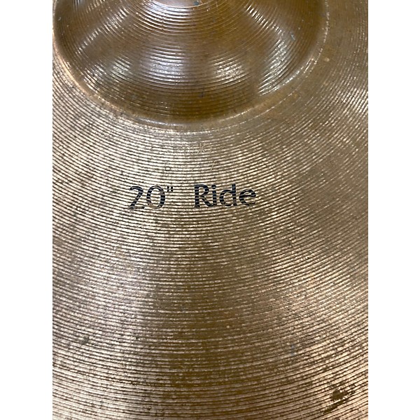 Used Paiste 20in 502 ride Cymbal