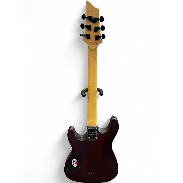 Used 2011 Schecter OMEN 6 Walnut Solid Body Electric Guitar