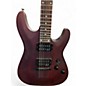 Used 2011 Schecter OMEN 6 Walnut Solid Body Electric Guitar