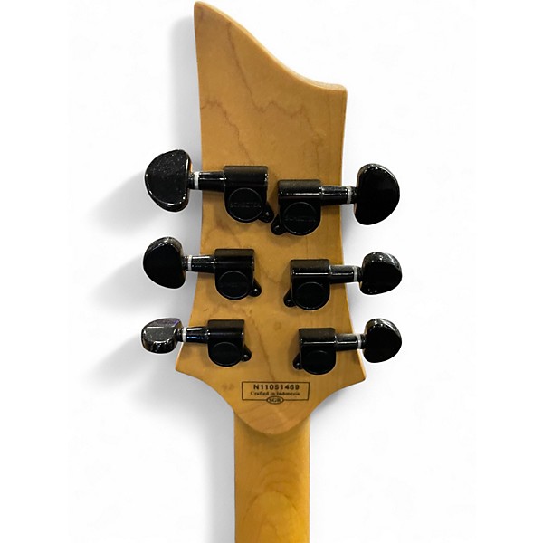 Used 2011 Schecter OMEN 6 Walnut Solid Body Electric Guitar