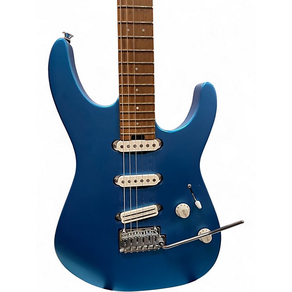 Used Charvel pro-mod dk22 sss 2pt cm electric blue Solid Body Electric Guitar