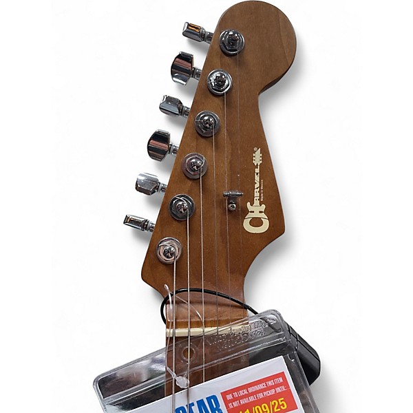 Used Charvel pro-mod dk22 sss 2pt cm electric blue Solid Body Electric Guitar