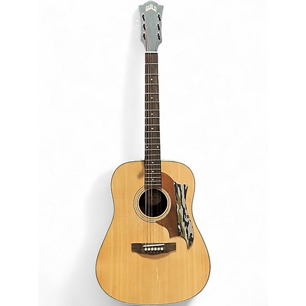 Used Guild D240e Natural Acoustic Electric Guitar