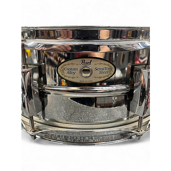Used Pearl 14X7 Sensitone Snare Chrome Drum