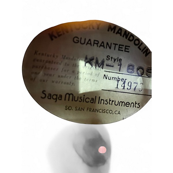 Used Kentucky KM180S 2 Color Sunburst Mandolin