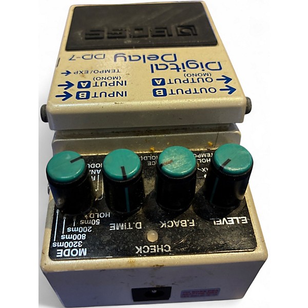 Used BOSS DD7 Digital Delay Effect Pedal