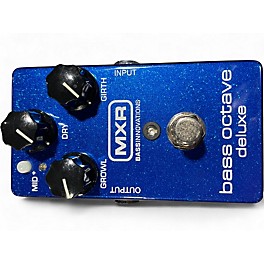 Used MXR M288 Bass Octave Deluxe Bass Effect Pedal
