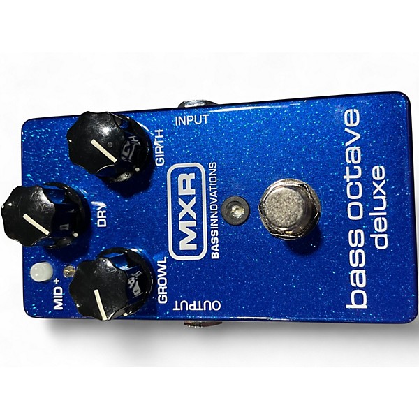 Used MXR M288 Bass Octave Deluxe Bass Effect Pedal