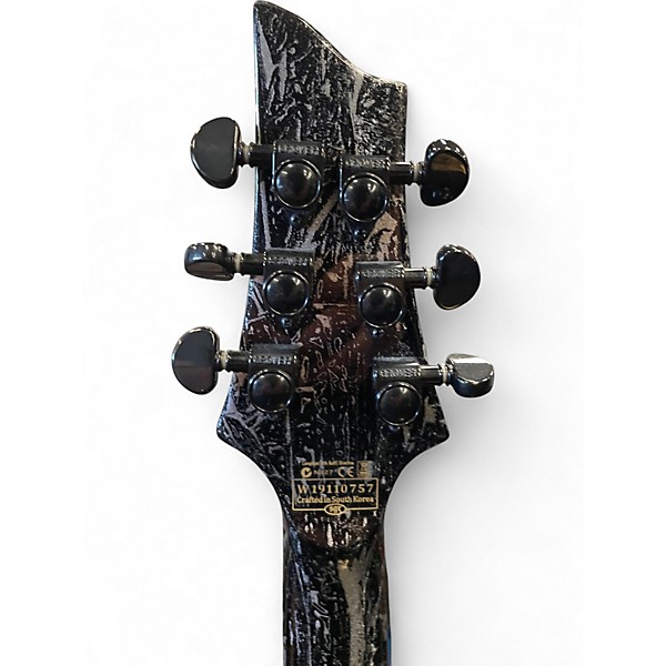 Used Schecter Guitar Research C1 Silver Mountain FRS Silver Mountain Solid Body Electric Guitar