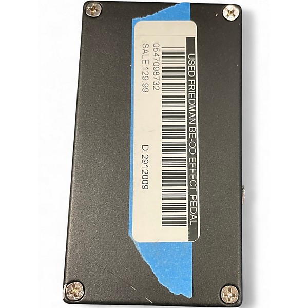 Used Friedman BE-OD Effect Pedal