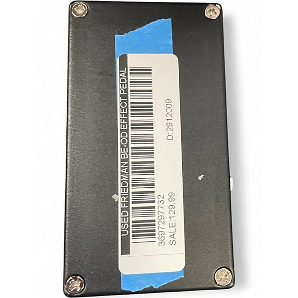 Used Friedman BE-OD Effect Pedal