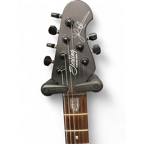 Used Sterling by Music Man JP60 Black Solid Body Electric Guitar