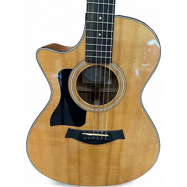 Used Taylor 312c Left Handed Natural Acoustic Guitar