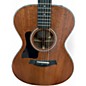 Used Taylor 322E Left Handed Mahogany Acoustic Electric Guitar
