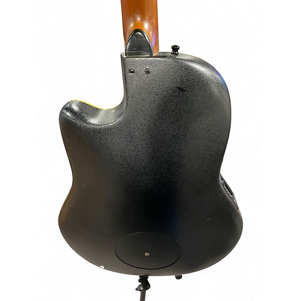 Used Ovation CS257 Celebrity Crimson Red Burst Acoustic Electric Guitar