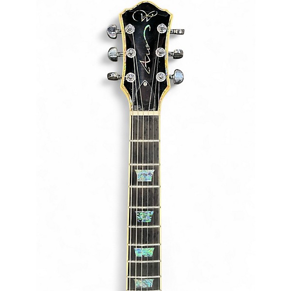 Used 2020s Aio Wolf WLP-750t Trans White Solid Body Electric Guitar