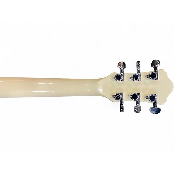 Used 2020s Aio Wolf WLP-750t Trans White Solid Body Electric Guitar