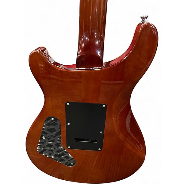 Used 2020s Aio Wolf W400 Natura Flame Maple Solid Body Electric Guitar