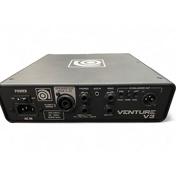 Used Ampeg Venture V3 Bass Amp Head