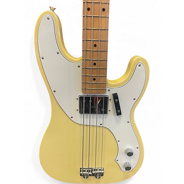 Used Fender Vintera II Vintage White Electric Bass Guitar