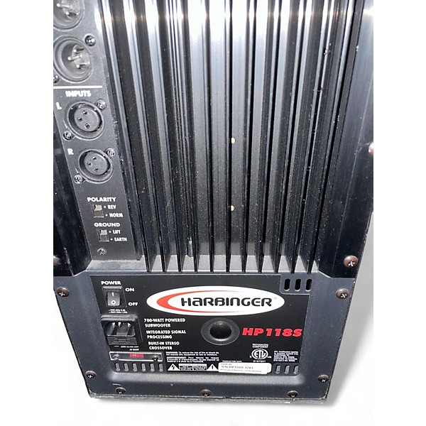 Used Harbinger HP118S Powered Subwoofer