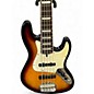 Used Lakland 55-60 Skyline Custom 5 String 3 Color Sunburst Electric Bass Guitar