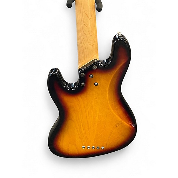 Used Lakland 55-60 Skyline Custom 5 String 3 Color Sunburst Electric Bass Guitar