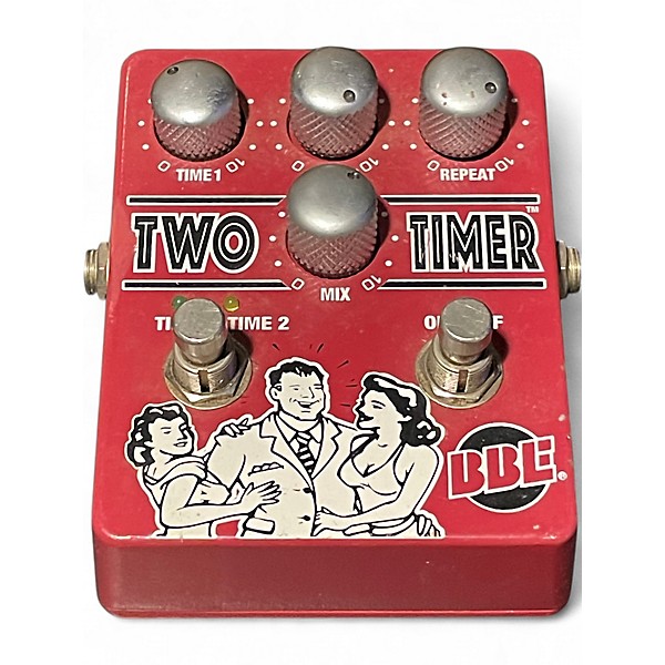 Used BBE Two Timer Dual Analog Delay Effect Pedal