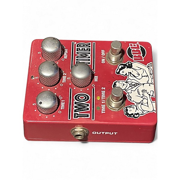 Used BBE Two Timer Dual Analog Delay Effect Pedal