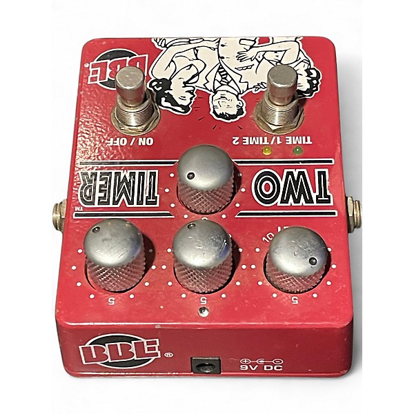 Used BBE Two Timer Dual Analog Delay Effect Pedal