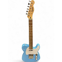 Used Squier Affinity Telecaster Ice Blue Metallic Solid Body Electric Guitar