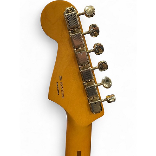 Used 2022 Fender H.E.R. Stratocaster Chrome Glow Solid Body Electric Guitar