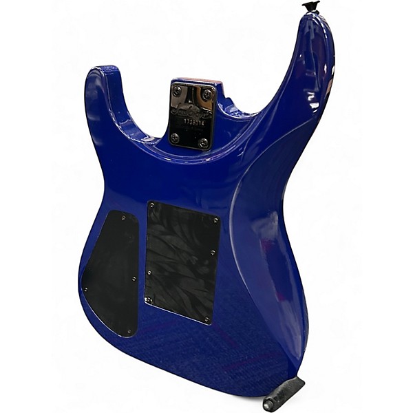 Used Jackson JS34Q Dinky AQUA BLUE Solid Body Electric Guitar