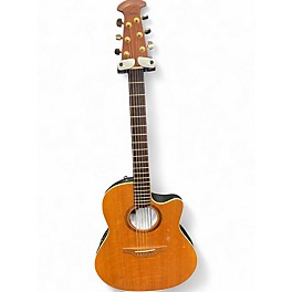 Used Ovation balladeer special Vintage Natural Acoustic Electric Guitar
