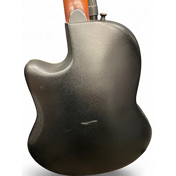 Used Ovation balladeer special Vintage Natural Acoustic Electric Guitar