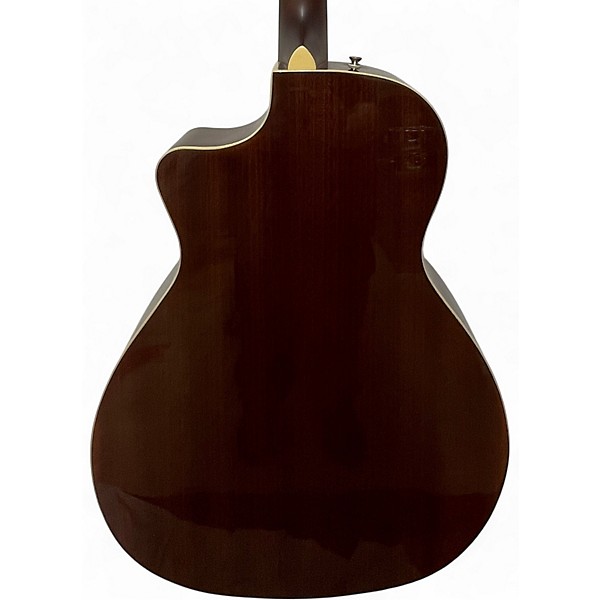 Used Fender Newporter Player Natural Acoustic Electric Guitar