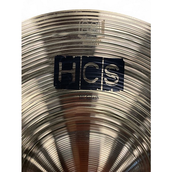 Used MEINL 10in HCS Splash Cymbal