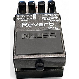 Used BOSS RV6 Digital Reverb Effect Pedal