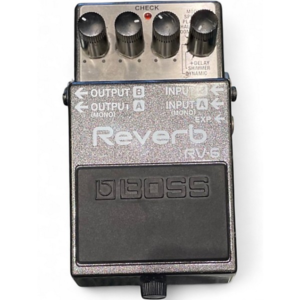 Used BOSS RV6 Digital Reverb Effect Pedal